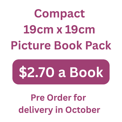 Kisses & Wishes 19 by 19cm 60 Book Pack (6 copies of each title) Pre Order