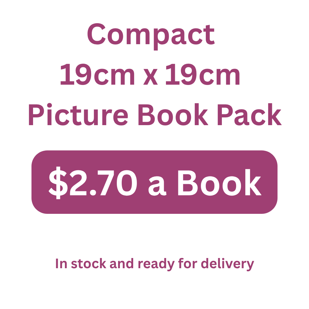Kisses & Wishes 19 by 19cm 60 Book Pack (6 copies of each title)