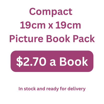 Kisses & Wishes 19 by 19cm 60 Book Pack (6 copies of each title)