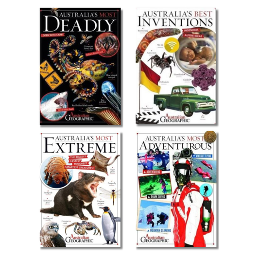 Australia's Most Set of 4 Books