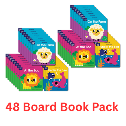 48 Board Book Pack - Mini Me Lift the Flap