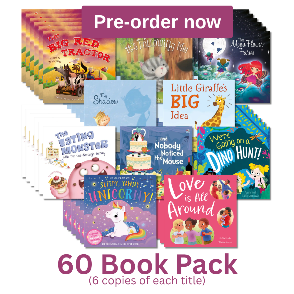 Big Red Tractor 60 Book Pack (6 copies of each title) Pre Order