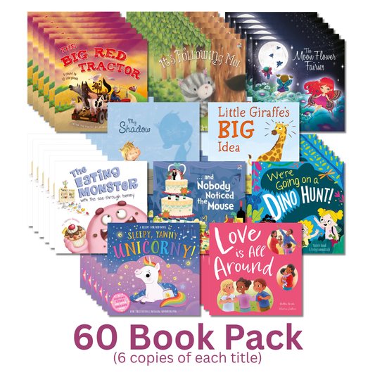 Big Red Tractor 60 Book Pack (6 copies of each title)