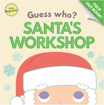 Guess Who?  Santa's Workshop Fold Out Board Book (10 Copies)