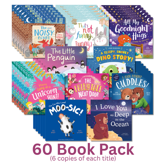 The Noisy Foxes 60 Book Pack (6 copies of each title)