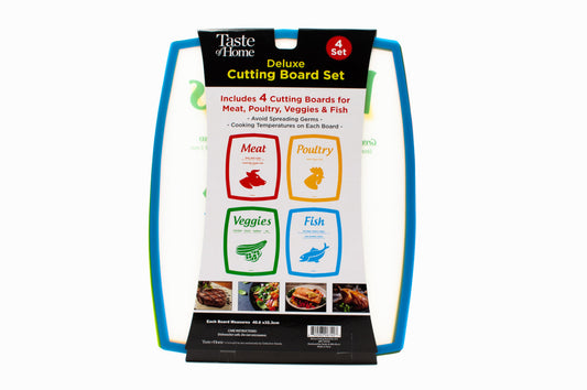 Deluxe Cutting Board Set of 4