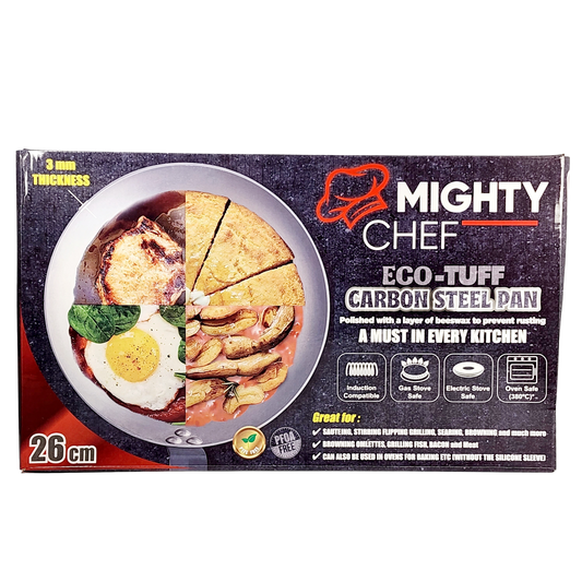 Eco-Tuff Carbon Steel Pan Mighty Chef