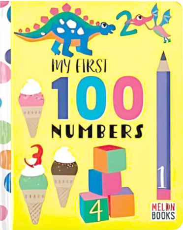 My First 100 - 4 Assorted Melon Books